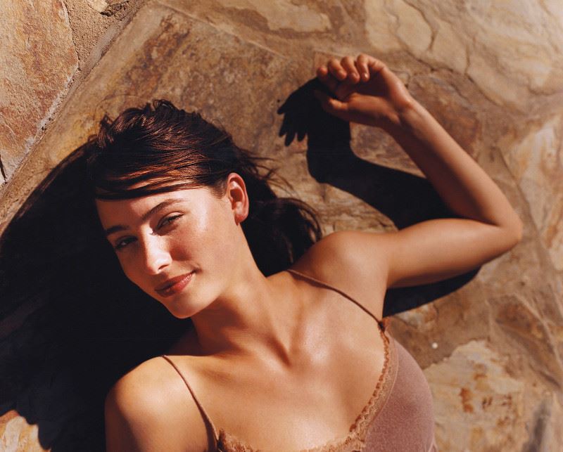žena ljeto